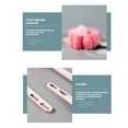 thumbnail image 3 of Flower Shaped Bottle Cleaning Brush with Durable PP for Cup and Bottle Cleaning Versatile Home Cleaning Tool for Kitchen and Bathroom Easter Pattern Flower Design 2PCS, 3 of 6