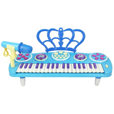 Battery Operated Children's 37 Key Multi-Functional Electronic Keyboard/ Piano for Kids with Microphone