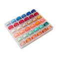 thumbnail image 1 of QualitChoice Thread Holder Embroidery Tailor Crafting Quilting Floss Storage Bobbins 36 Grids Portable Dressmaking Yarn Spools Type 3, 1 of 6