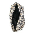 thumbnail image 4 of No Boundaries Casual Pouch with Keychain, Women's, Leopard, 4 of 4