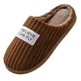 thumbnail image 5 of CHUMUD Slippers for Women, Warm Memory Foam Comfy Plush Slippers with Anti-Skid Rubber Sole Slip On House Shoes Indoor Use, 5 of 5