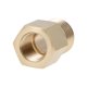 thumbnail image 1 of Adaptador de buje hexagonal de latón G1/4 macho x G1/8 hembra 22mm de longitud, 1 of 3