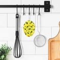 thumbnail image 7 of 3 Packs of Wood Pulp Cotton Dishwashing Sponge 3.54x2.56 Inch Dishwashing Sponge Household Cleaning Sponge Kitchen Utensils Clean Use Yellow Pineapple Seamless, 7 of 7