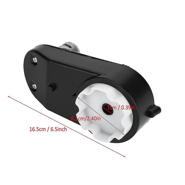 Compatible con caja de cambios de motor eléctrico Rs390 de 6 V/12 V, 12 000-20 000 rpm, para coche de juguete para niños (12 V, 16 000 rpm)