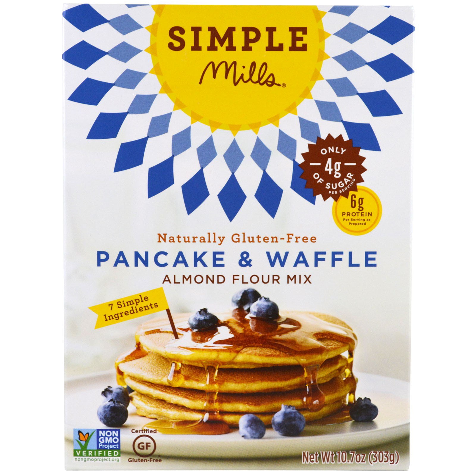 Simple Mills Naturally Gluten Free Almond Flour Mix Pancake Waffle 10 7 Oz Pack Of 2 Walmart Com Simple Mills Naturally Gluten Free Almond Flour Mix Pancake Waffle 10 7 Oz Pack Of 2 Walmart Com