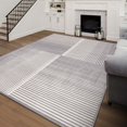 thumbnail image 2 of Ambiance White/Grey Polypropylene Rug 5'0" x 7'3", 2 of 7