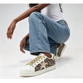 thumbnail image 6 of LUCKY STEP Stylish Star Low Top Lace Up Sneaker Comfort Walking Shoes,Gold Leopard Star,Womens, 6 of 10