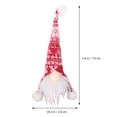 thumbnail image 2 of 4 Pcs Cloth Wine Bottle Covers Festive Table Adornments Creative Xmas Hats, 2 of 8