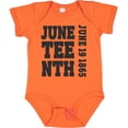 thumbnail image 3 of Inktastic Juneteenth June 19, 1865 Boys or Girls Baby Bodysuit, 3 of 5