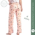 thumbnail image 4 of Hello Mello Holiday Lounge Soft Pants Pajama Bottoms, Baking Spirits Bright Small/Medium (Women's), 4 of 6