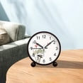 thumbnail image 5 of Reloj despertador clásico vintage con pilas reloj analógico, 5 of 5