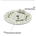 thumbnail image 2 of Dimmable LED Retrofits Light Board Panel 3.93Inch LED Ceiling Fan Light Ceiling Flush Light Replacement Panel Enduring, 2 of 8