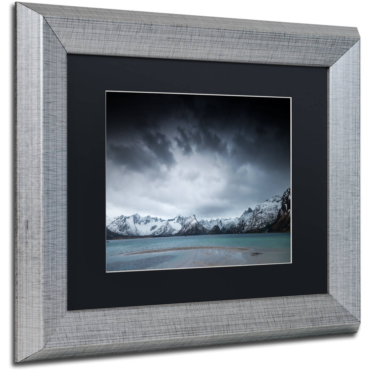 Trademark Fine Art "Over The Years" Canvas Art by Philippe Sainte-Laudy, Black Matte, Silver Frame