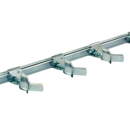 Hyper Tough Wall Mounted Adjustable Spring Grip Tool Organizer