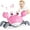 Pink, variant on Upgraded Crawling Crab Baby Toy - Electric Sensing Toy - Fun Interactive Dancing Walking Moving Toy,Babies Sensory Induction Crabs with Music & Lights for 3+ Years (Blue)