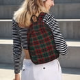 thumbnail image 5 of Lsque Tartan Plaid Pattern Canvas Daypack, Durable Backpack, High-quality Versatile Backpack,Vintage Compact Backpack-Medium, 5 of 6
