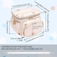 thumbnail image 2 of Threns Kids Bike Basket Front Frame Handlebar Bag for Toddler Scooter Tricycle Bicycle Cute Nylon Bicycle Basket for Boy and Girl, 2 of 11