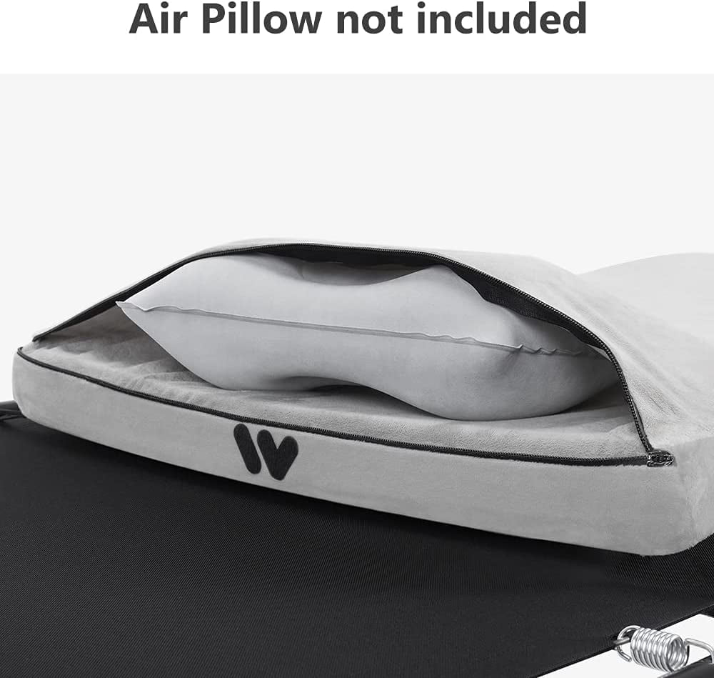 Cot Mattress Pad [2021 Upgraded Version] Small/Single/Large