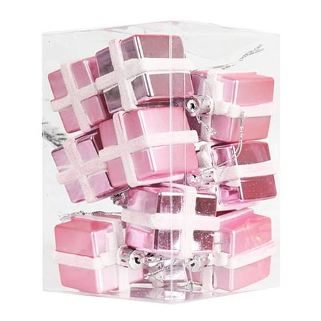 

ZTTD Decorative Gift Bags Painted Special Shaped 5cm 12pcs Christmas Tree Pendant A