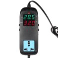 thumbnail image 1 of Electronic Thermostat LED Digital Display Breeding Temperature Controller Thermocouple Thermostat with Socket AC 90V～, 1 of 7