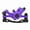 Purple 1, variant on CEORPER Bicycles Mechanical Disc Brake Mountain Bike Front and Rear Disc Brake Caliper