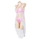thumbnail image 4 of Traje de baño de Cosplay de Aerith de Final Fantasy 7, disfraz para mujeres y niñas, conjunto de bikini de dos piezas, traje de baño, disfraz de Halloween, 4 of 5