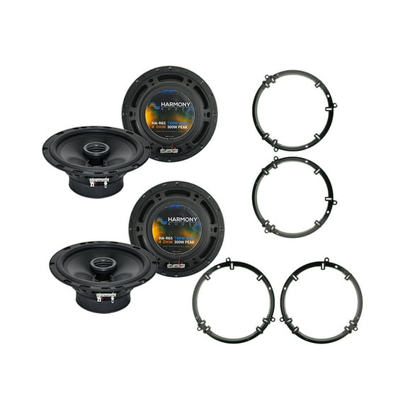 Volkswagen Beetle 1998-2011 Factory Speaker Upgrade Harmony (2) R65 Package New