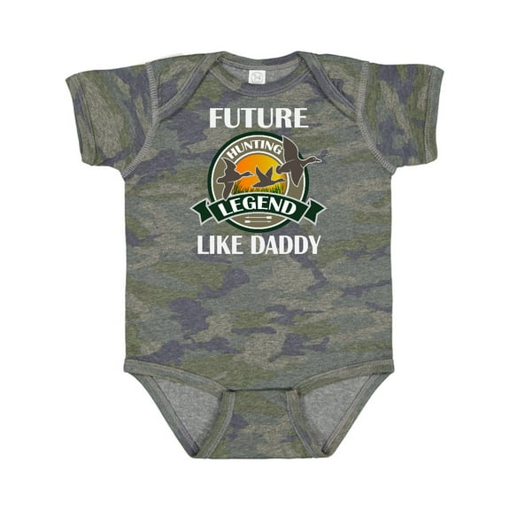 Inktastic Future Duck Hunting Legend Like Daddy Boys Baby Bodysuit