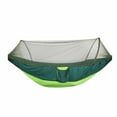 thumbnail image 1 of Automatic Speed Open, Outdoor Single and Double Nylon Cloth Camping Hammock for Camping, 1 of 5