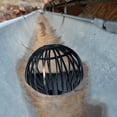 thumbnail image 4 of Protectores de canalones de plástico duraderos, resistentes a la oxidación y que garantizan un drenaje perfecto para canaletas de techo, paquete de 4, 4 of 6