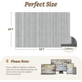 thumbnail image 2 of Boho Area Rug x Carpet Rugs for Living Room Bedroom Moroccan-Machine Washable Rugs for Bedroom Dining Room Living Room Rug Neutral Taupe, 2 of 7