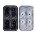 thumbnail image 2 of Oleegame 1PC Baby Popsicle Molds New Food Grade Silicone Quadruple Ice Grid Ice Ball Tools For Dog Bull Dog Ice Grid Tools For Home Dog Shaped Ice Grid Ice Box, 2 of 4