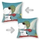 thumbnail image 2 of Snoopy Fundas de almohada de terciopelo con tema, regalos de funda de almohada, decoración para el hogar, cojín de lanzar, regalo de cumpleaños para fans y parejas. 50cm x 50cm., 2 of 6