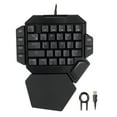 thumbnail image 2 of One Handed Keyboard, Single Hand Keyboard Plug and Play 35 Keys Accurate Control  for Game for Dorm for Home, 2 of 7
