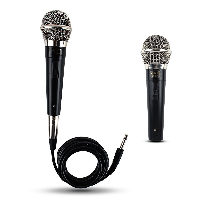 Premium Microphone Dynamic Handheld Wired Microphone Clear Voice Mic for Professional Vocal Music Stage Performance 