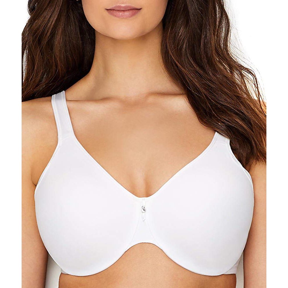 Bali BALI White Smooth U Minimizer Side and Back Smoothing Bra, US