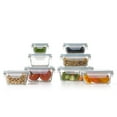thumbnail image 3 of Open Box Glasslock Tempered Glass Food Storage Containers with Lids, 16 Pc, 3 of 6