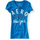 thumbnail image 1 of Aeropostale Mujer Aero Est. Camiseta gráfica 87 Glittery, azul, mediana Aeropostale  Camiseta gráfica, 1 of 1