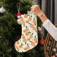 thumbnail image 5 of Sikiie Peaches Christmas Stockings,18 Inches Christmas Stockings Xmas Hanging Stockings for Family Christmas Decorations & Gifts, 5 of 7