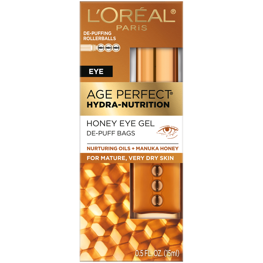 L'Oreal Paris Age Perfect Hydra Nutrition Honey Eye Gel, 0.5 fl oz - image 5 of 10