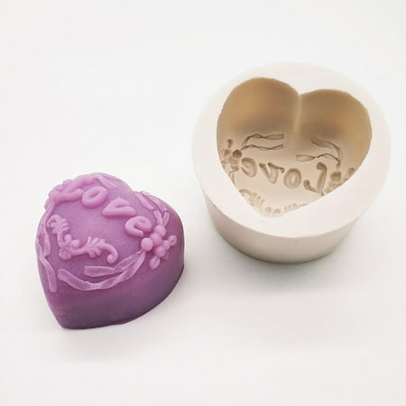 

Mackneog Silicone Cake Molds-Love Cake Molds Diy Cake Pudding Chocolate Baking Pan Non-Stick Homemade Baking，Gift on Clearance