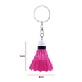 thumbnail image 6 of Soumake Mini Badminton Pendant Keychain Key Ring Holder Backpack Pouch Hanging Decor Fashion, 6 of 8