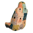 thumbnail image 2 of Balery Colorful Dogs Funda de Asiento para Auto con Diseño - Cubierta Frontal Suave y Transpirable con Protector Antideslizante- 1 Unidad, 2 of 5