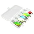thumbnail image 1 of Amdohai 5pcs Fishing Lures Hard Baits Crank Baits Crankbaits in Storage Box, 1 of 7
