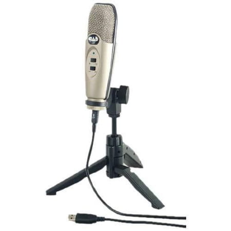 Cad Audio U37 USB Macintosh compatible Condenser Recording Microphone- Champagne