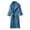 Blue, variant on Shadoumai Women's Shawl Collar Robe, Turkish Terry Cotton Bathrobe,with Regular and Full Length Options