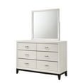 thumbnail image 2 of Shina Chalk Panel Bedroom Set Special Twin 6 Piece: Bed, Dresser, Mirror, 2 NightStands, Chest, 2 of 13