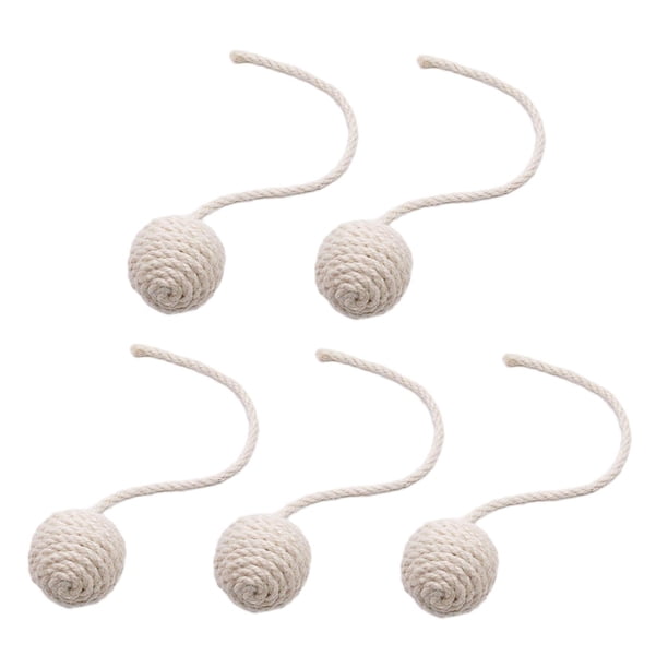 5x juguetes para gatos Fernando pelota de sisal 45 cm