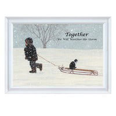 UPC: 0638845199254 | Together  By Bonnie Mohr  Printed Wall Art  Ready To Hang Framed Poster  White Frame