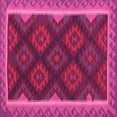 thumbnail image 1 of Ahgly Company Indoor Square Oriental Pink Traditional Area Rugs, 8' Square, 1 of 4